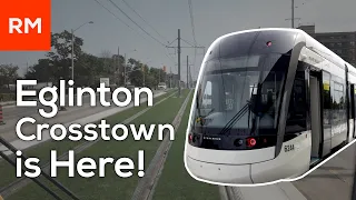 FIRST RIDE on Toronto's Line 5 Eglinton Crosstown!