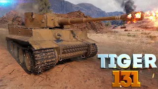 Tiger 131 - 8 Kills - 4.6K Damage - World of Tanks Tiger 131 Gameplay