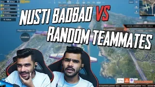 नुसती बड़बड़ vs  Random TeamMates l ShreeMan LegenD