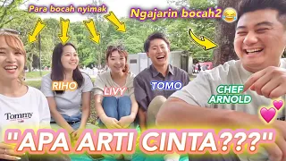 DALEM BANGET! DIAJARIN ARTI CINTA SAMA CHEF ARNOLD!!! KAYAK PAPAH KITA DEH GEMES HIHI