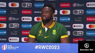 Watch: Siya Kolisi's classy answer when asked about Antoine Dupont's complaints about the referee