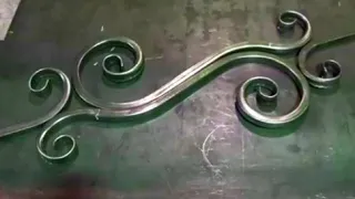 FORGED PATTERN OF PROFILE PIPE . COLD FORGING