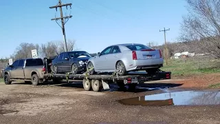 2014 Ram 3500 towing 23k gross. Trip to Missouri