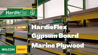 Presyo ng HardieFlex, Gypsum Board, Marine Plywood sa Wilcon Depot!