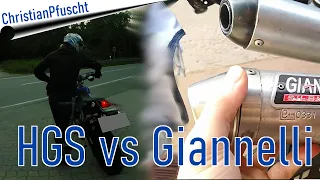 Endschalldämpfer: HGS gegen Giannelli | Yamaha dt 125x | ChristianPfuscht
