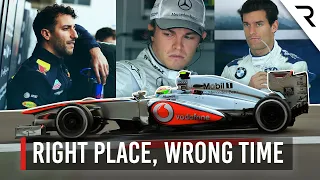 10 times F1 drivers joined teams just as they slumped 📉