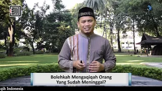 Bolehkah Mengaqiqah Orang Yang Sudah Meninggal?