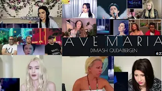 DIMASH KUDAIBERGEN - AVE MARIA NEW WAVE REACTIONS COMPILATION