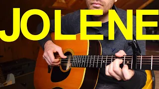 How to play Jolene on Acoustic // Dolly Parton Guitar Lesson