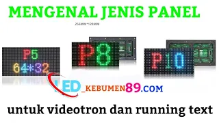 perbedaan panel RGB indoor dan kerapatannya