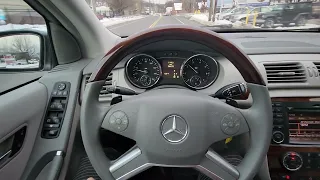2010 Mercedes R350 4-Matic Walk around and Quick Test Drive