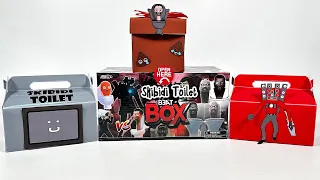 Unboxing Mystery Skibidi Toilet Candies BOX | Cameraman | TV Man | Unofficial Lego