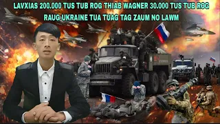 🔴Xov Xwm 20/2/2023-Tub Rog Lavxias Raug Ukraine Tua 200.000 Tus Tuag Wagner 30.000 Tus Tuag Hnub No