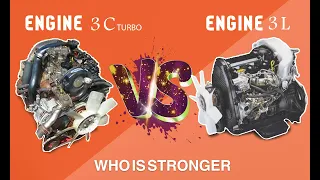 Comparison of diesel engines 3C and 3L