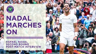 Rafael Nadal Progresses at Wimbledon | Second Round Post-Match Interview | Wimbledon 2022