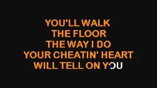 SC7512 02   Williams, Hank Sr    Your Cheatin' Heart [karaoke]