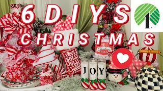 🎄6 DIY DOLLAR TREE HIGH END CHRISTMAS DECOR CRAFTS 🎄I Love Christmas ep 12 Olivia Romantic Home DIY