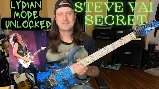 How To Sound Like Steve Vai - Lydian Mode Unlocked - Easy Guitar Lesson To Get Going In Minutes!