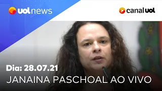 Janaina Paschoal fala de voto impresso e caso Joice Hasselmann | UOL News Manhã (28/07/2021)