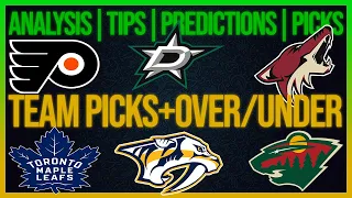 FREE NHL 11/10/21 Picks and Predictions Today Over/Under NHL Betting Tips and Analysis