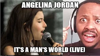 ANGELINA JORDAN - It's a Man's World, Live (audio) from Kongsberg Jazz Festival 2018 REACTION