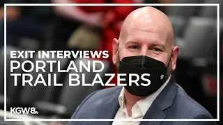 Watch: Portland Trail Blazers exit interviews | Joe Cronin, Chauncey Billups
