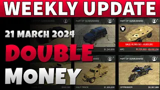 GTA Double Money This Week | GTA ONLINE WEEKLY UPDATE