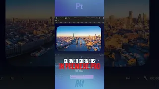 Curved Corners in Premiere Pro Tutorial #premiereprotutorial