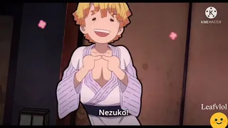 zenitsu being a pervert