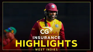 Highlights | West Indies vs South Africa | Evin Lewis hits 52 in Defeat | 5th CG Insurance T20I 2021