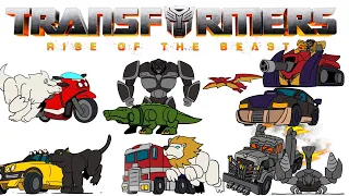 The ULTRA Transformers Rise of the beast BEAST ALLIANCE compilation