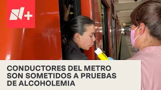 Conductores del metro se niegan a realizarse pruebas de alcoholemía - En Punto