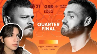 COLAPS 🇫🇷 VS ZEKKA 🇪🇸 | GRAND BEATBOX BATTLE 2021 | QUARTER FINAL | REACTION | CHRISMEELOVE )