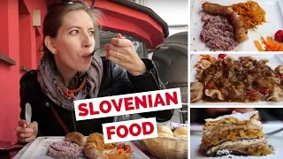 Slovenian Food Review - Trying traditional Slovenian dishes in Ljubljana, Slovenia