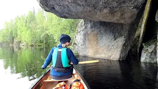 Paddling trip in search of the grumpy man