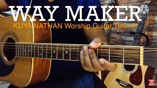 WAY MAKER -Leeland(KEY OF C -Easy Worship Guitar Tutorial by Kuya Nathan)