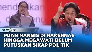 [FULL] Pidato Puan & Megawati di Penutupan Rakernas V PDI Perjuangan