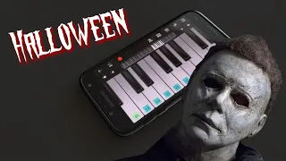 Michael Myers (Halloween Theme) - Easy Mobile Piano Cover