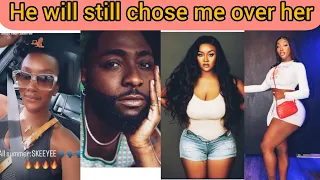 She is so obsessed with Chioma davido's wife reactions as Anita Brown the alledged pregnant lady