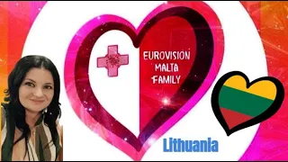 Lithuania 2024  Reaction - Eurovision Malta Family