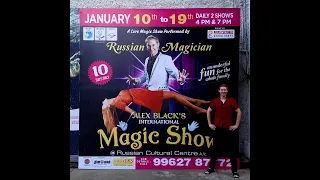 LIVE MAGIC SHOW ALEX BLACK