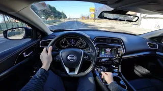 2023 Nissan Maxima Platinum POV Walkaround and Test Drive