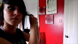 EMO SCENE makeup and hair tutorial 2013