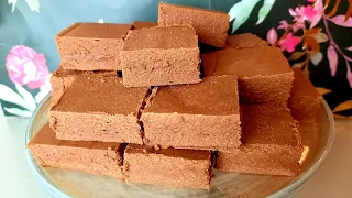 Homemade chocolate in 10 minutes