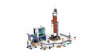 LEGO ЛЕГО City Космическая ракета и пункт управления запуском 60228