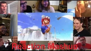 Super Mario Odyssey Game Trailer Nintendo E3 2017 REACTION MASHUP