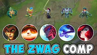 WE PLAYED THE "ZWAG COMP" AND NEVER MISSED A CANNON (ALL ZWAG CHAMPS)
