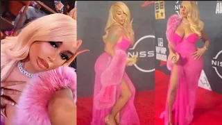 BET Hip Hop Awards 2022 | Dreamdoll Rocks a 60s Look On The Red Carpet