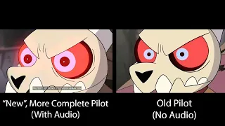 "NEW" vs. OLD Owl House Pilot Animations: Side By Side Comparison