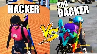 1 PRO Hacker VS 2 LEGEND Hackers PUBG Mobile